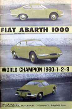 Faza "Abarth Fiat 1000 World Champion" Abarth Motorracing-History 1963 (10407)